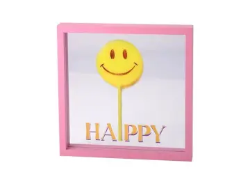 Glasbild-Happy