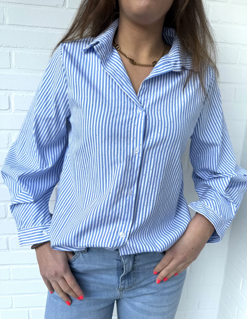 Bluse-Stripe