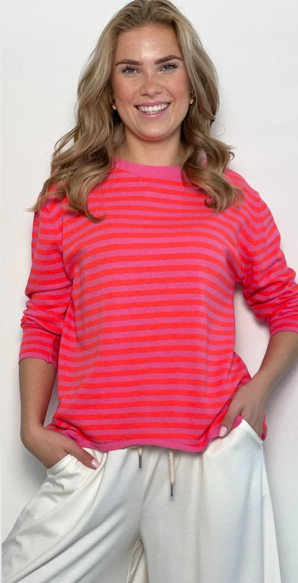 Pullover-Stripe