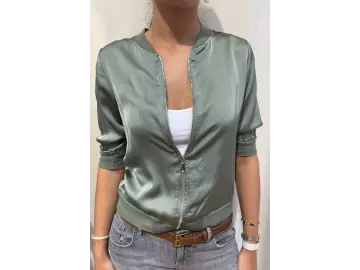 Blouson-Bluse