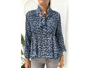 Bluse-Plisee