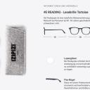 IZIPIZI Brille-#E Light Tortoise