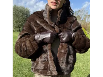 Jacke-Fake Fur