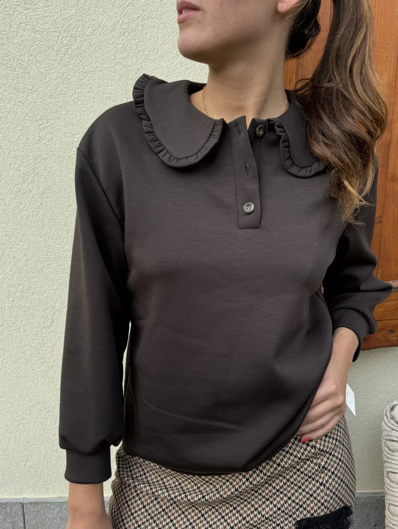 Sweatshirt-Kragen