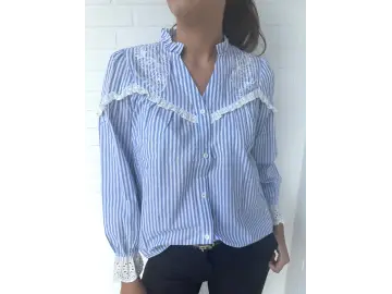 Bluse-Stripe Borte