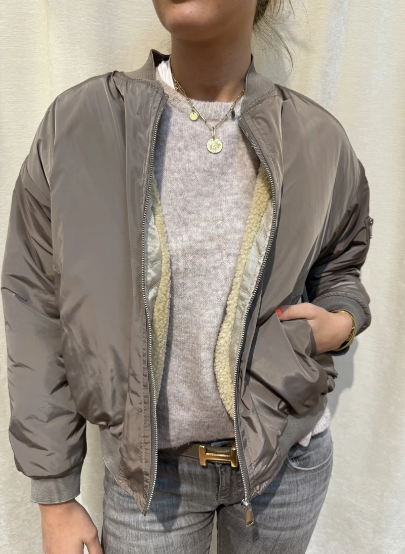 Blouson Teddy-Bomberjacke