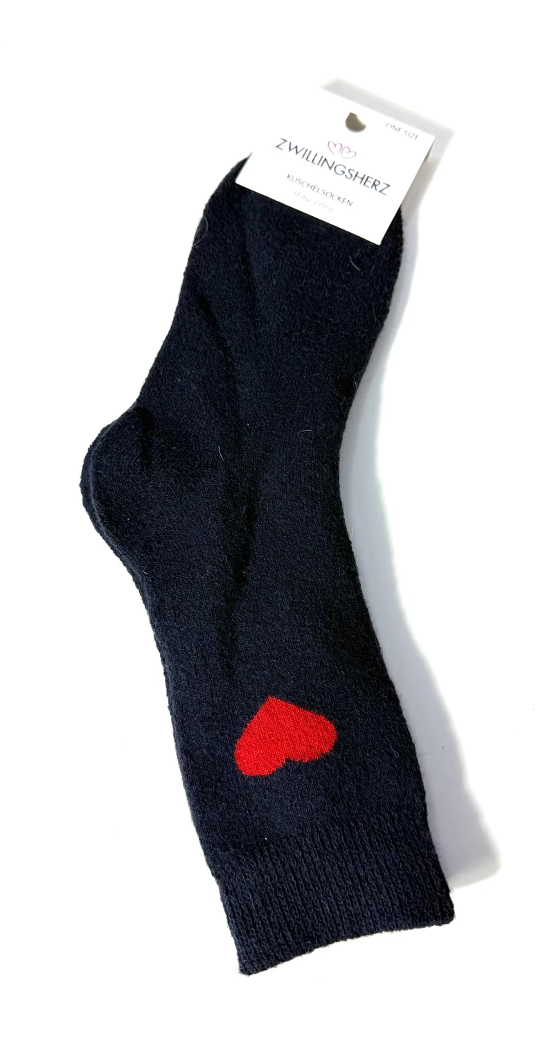 Socken-Winter Herz