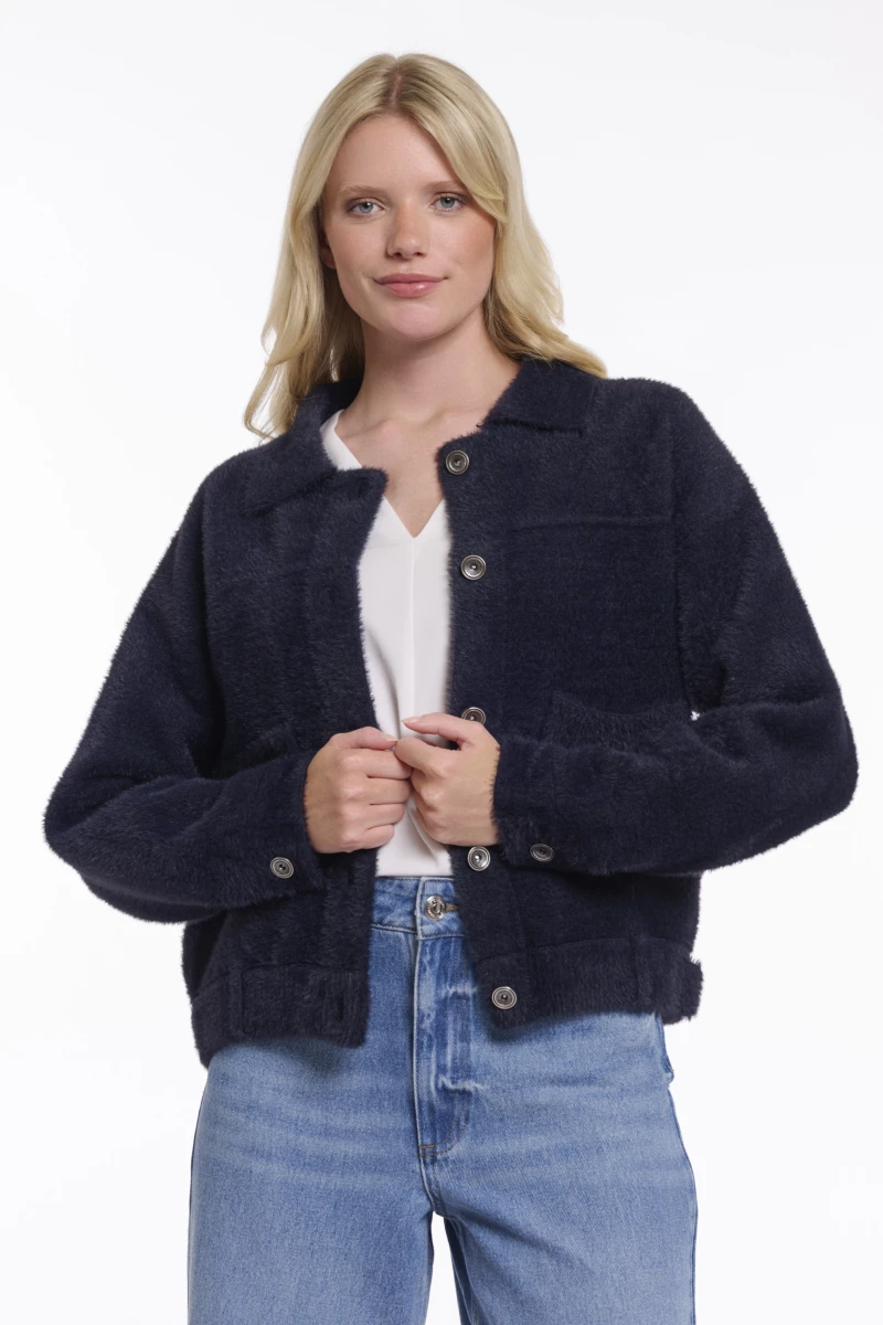 Jacke-Bubbly Boxy Jacke-Bubbly Boxy