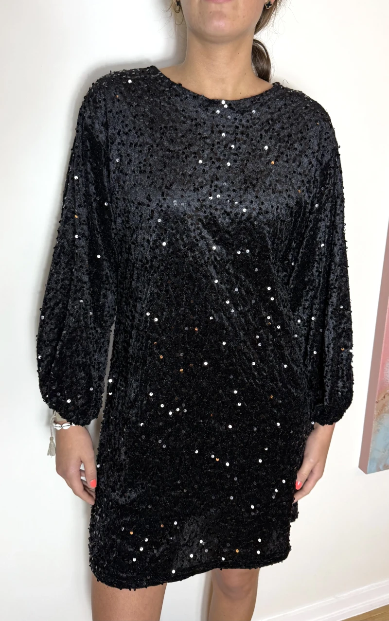 Kleid-Pailletten