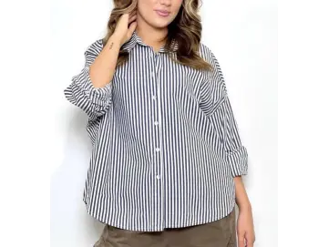 Bluse-Paper Stripe