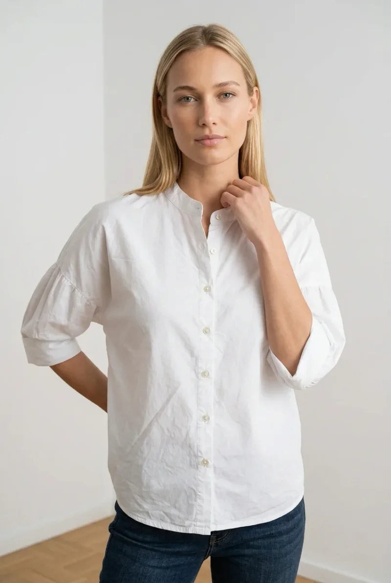 Bluse-Paper Mao