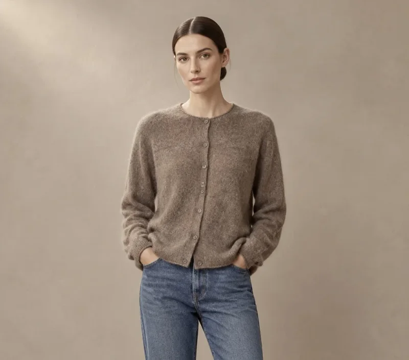 Cardigan-Brush