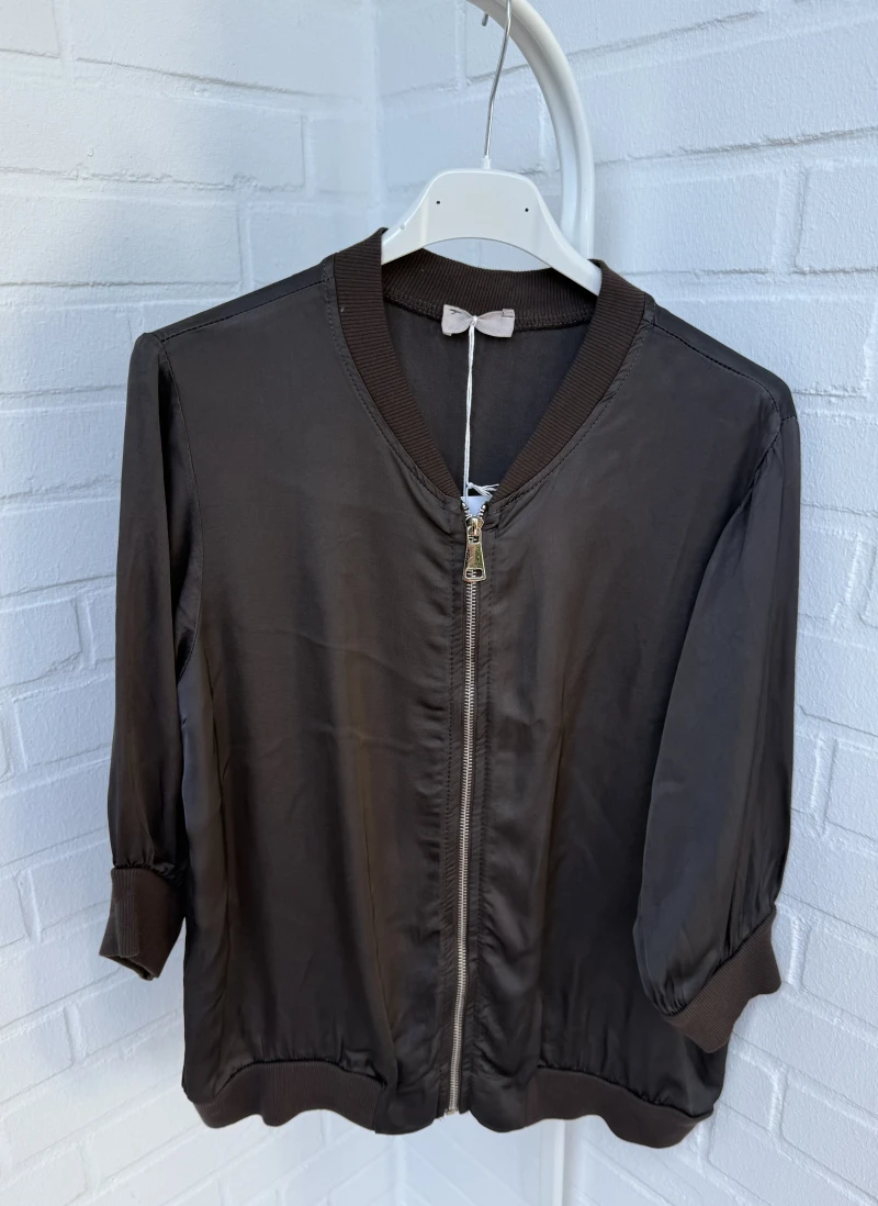Blouson-Bluse