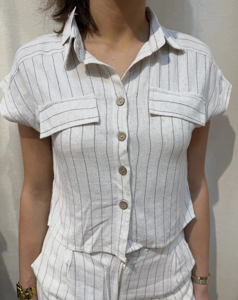 Bluse-Stripe Summer