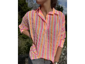 Bluse-Stripe light