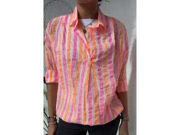 Bluse-Stripe light