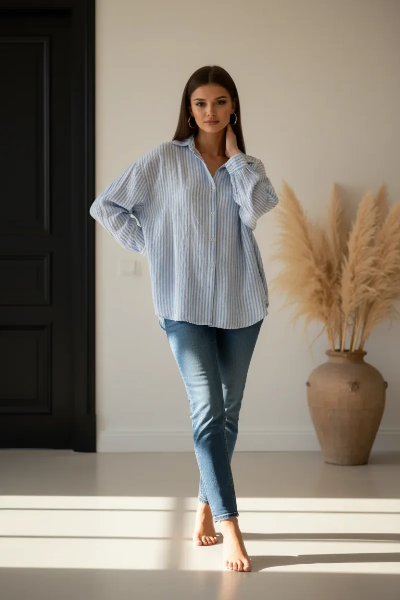 Bluse-Musselin Bluse-Musselin