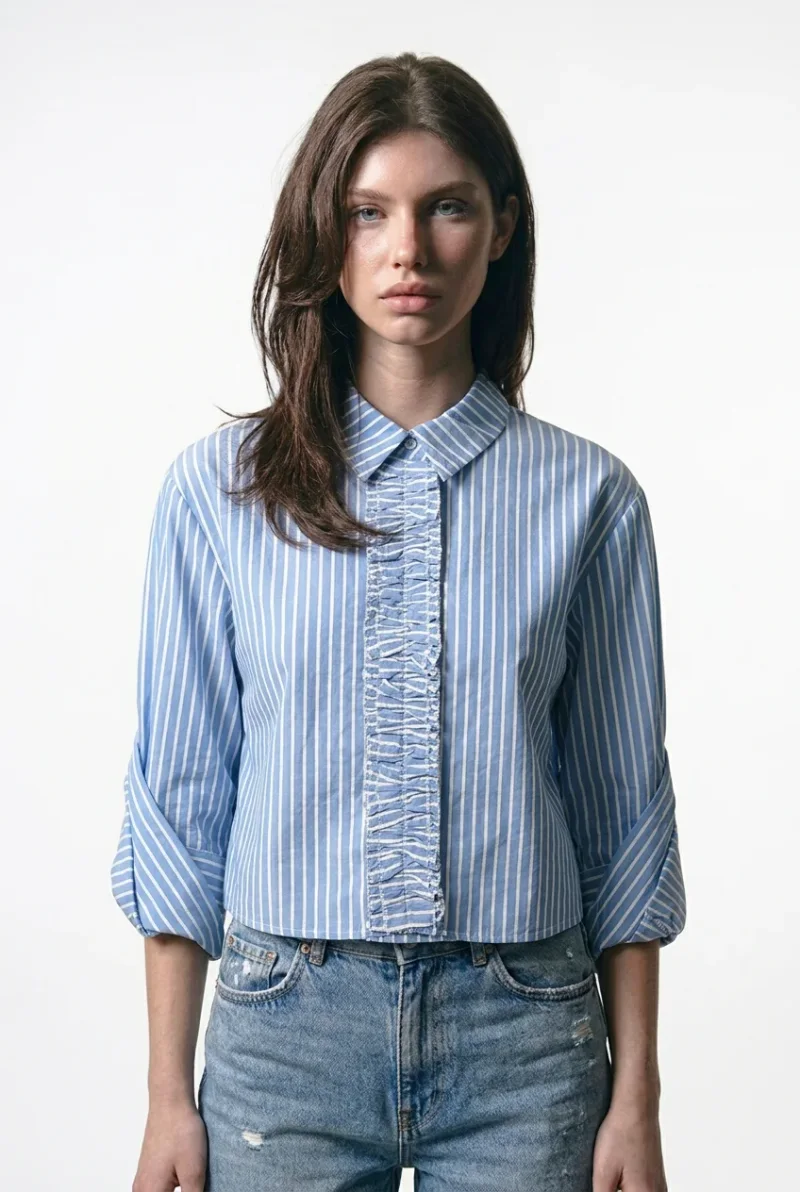 Bluse-Stripe