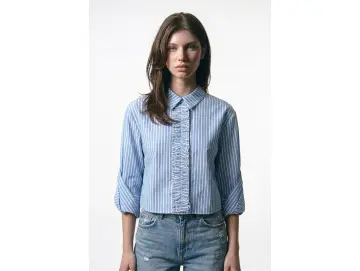 Bluse-Stripe