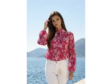 Bluse-Plisee