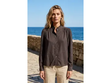 Bluse-Rüsche
