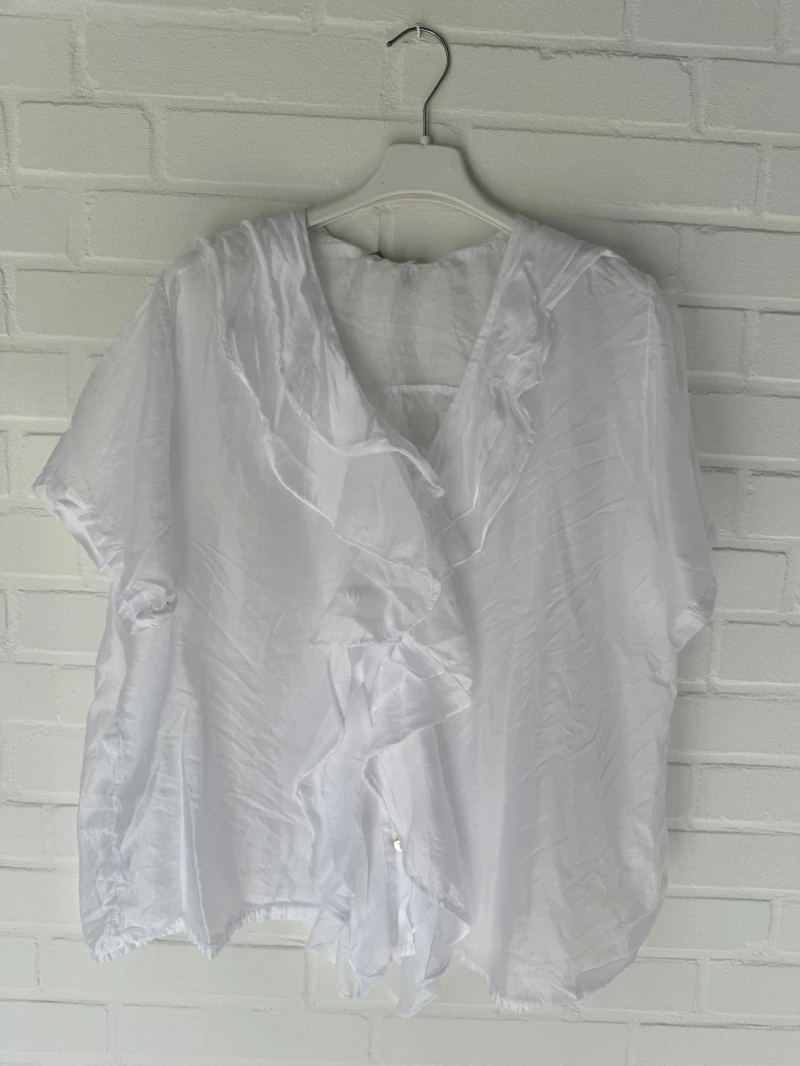 Bluse-Rüsche