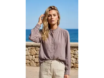 Bluse-Rüsche