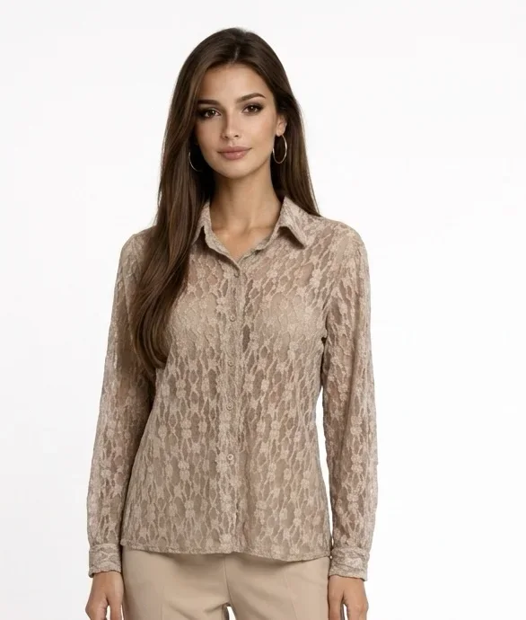 Bluse-Spitze