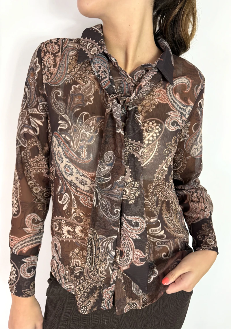 Bluse-Paisley