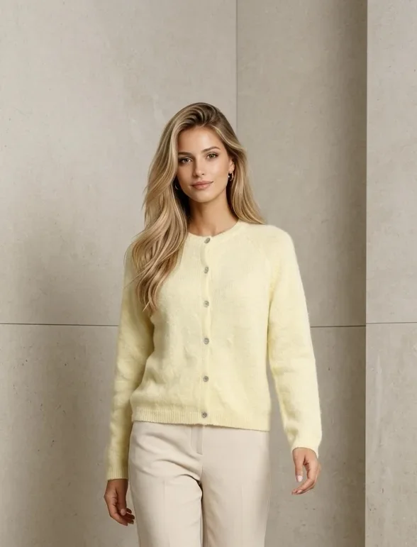 Cardigan-Classic 6-Knopf
