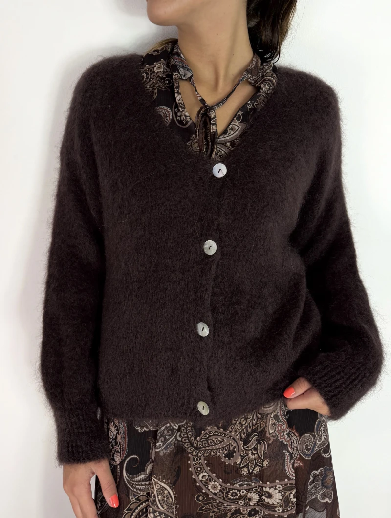 Cardigan-Kid Mohair short