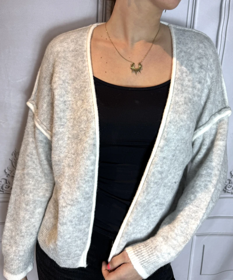 Cardigan-Raglan