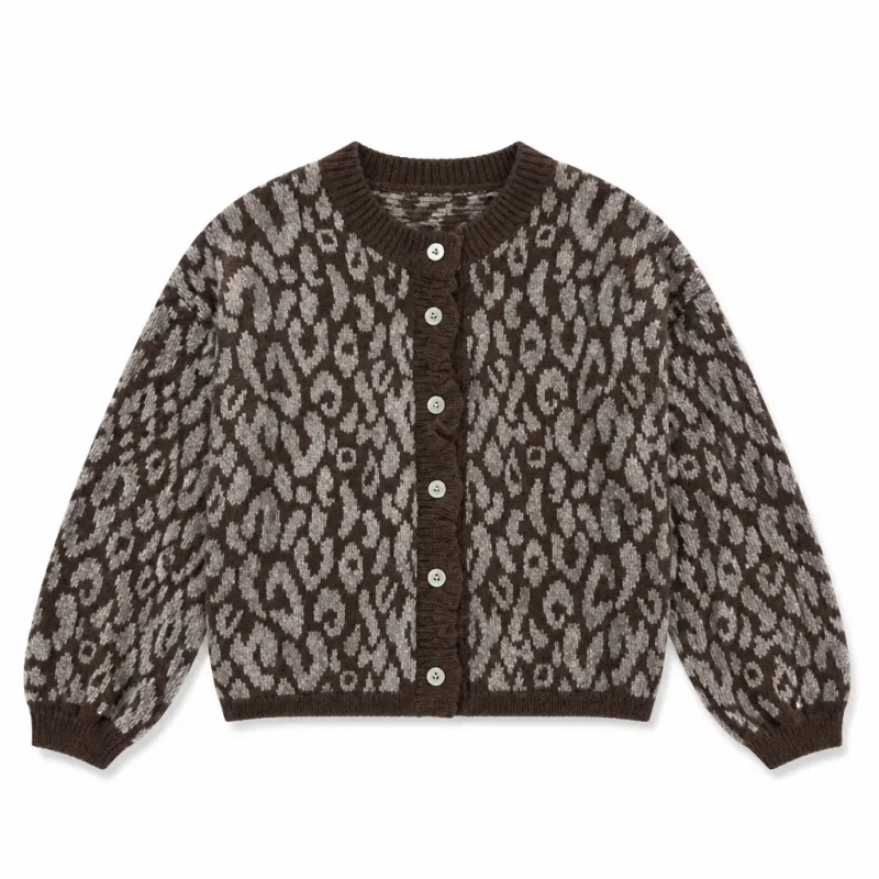 Cardigan-Rüsche