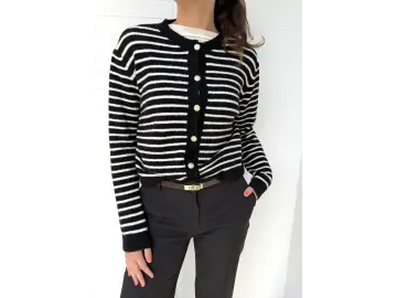 Cardigan-Stripe