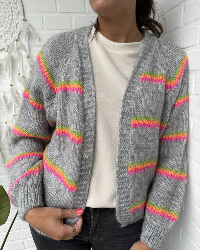 Cardigan-Stripe