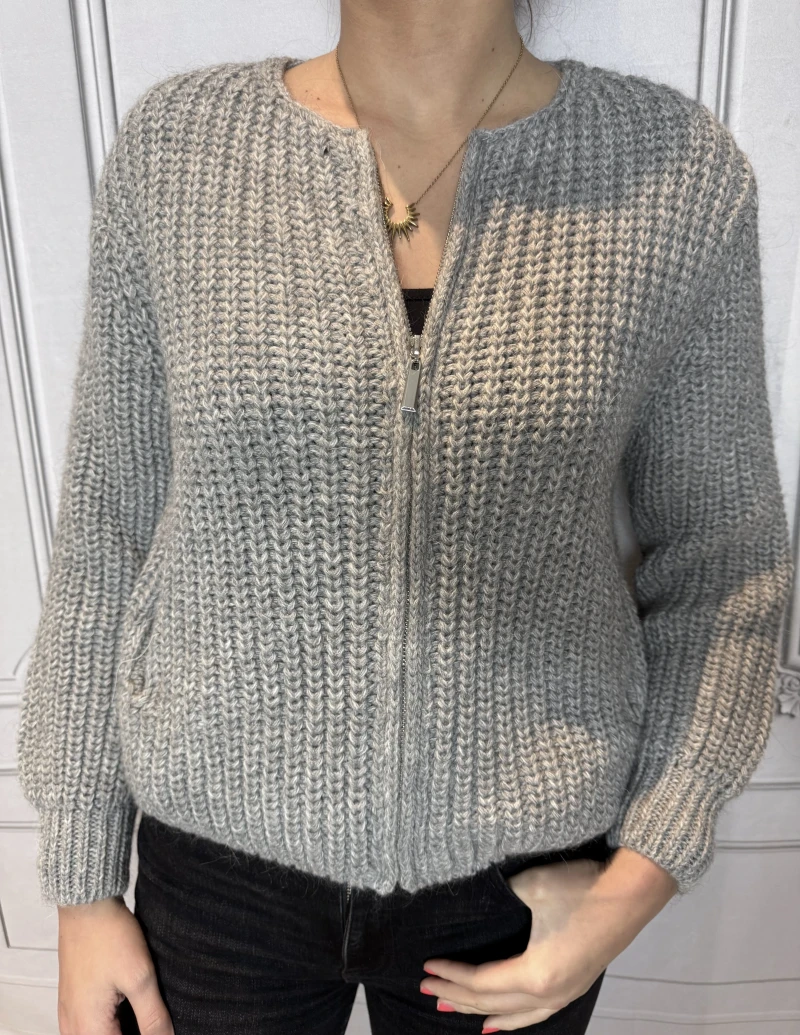 Cardigan-Zip