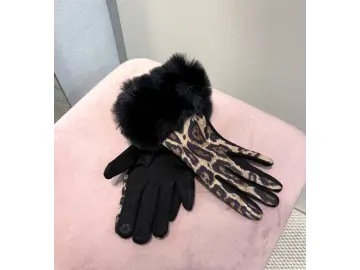 Handschuhe-Leo Plüsch