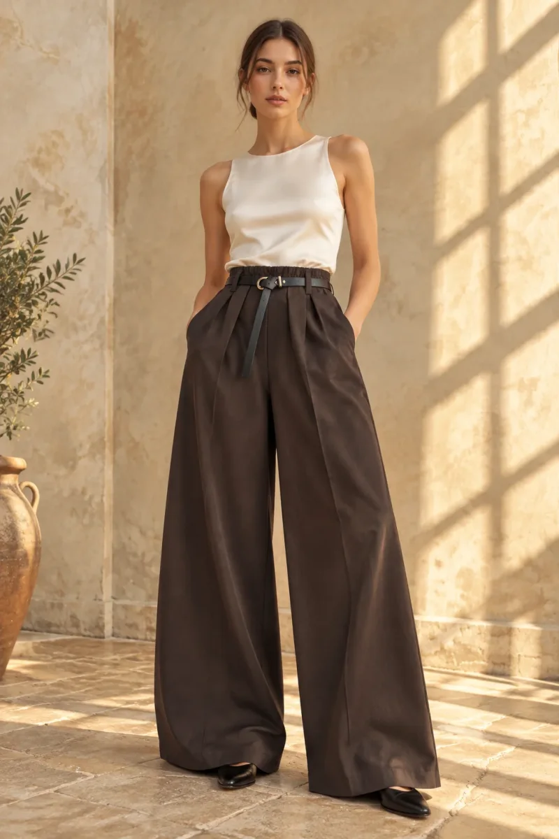 Hose-Wide Leg
