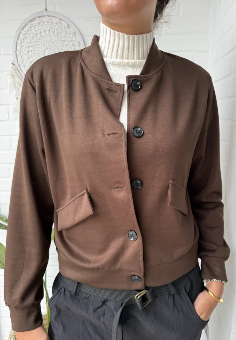 Jacke-Blouson