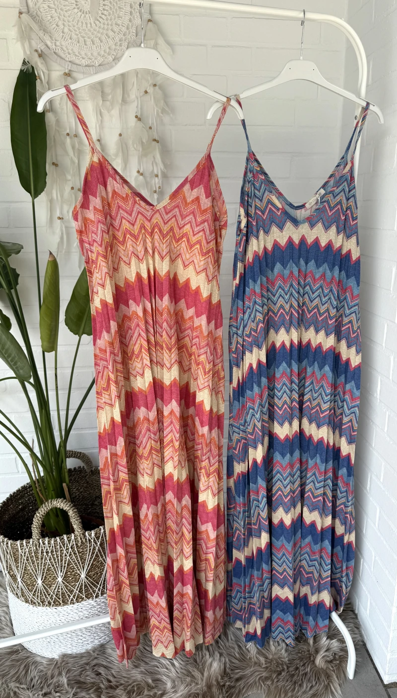 Kleid-Stripe