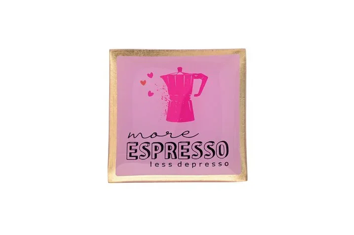 Plates-More expresso