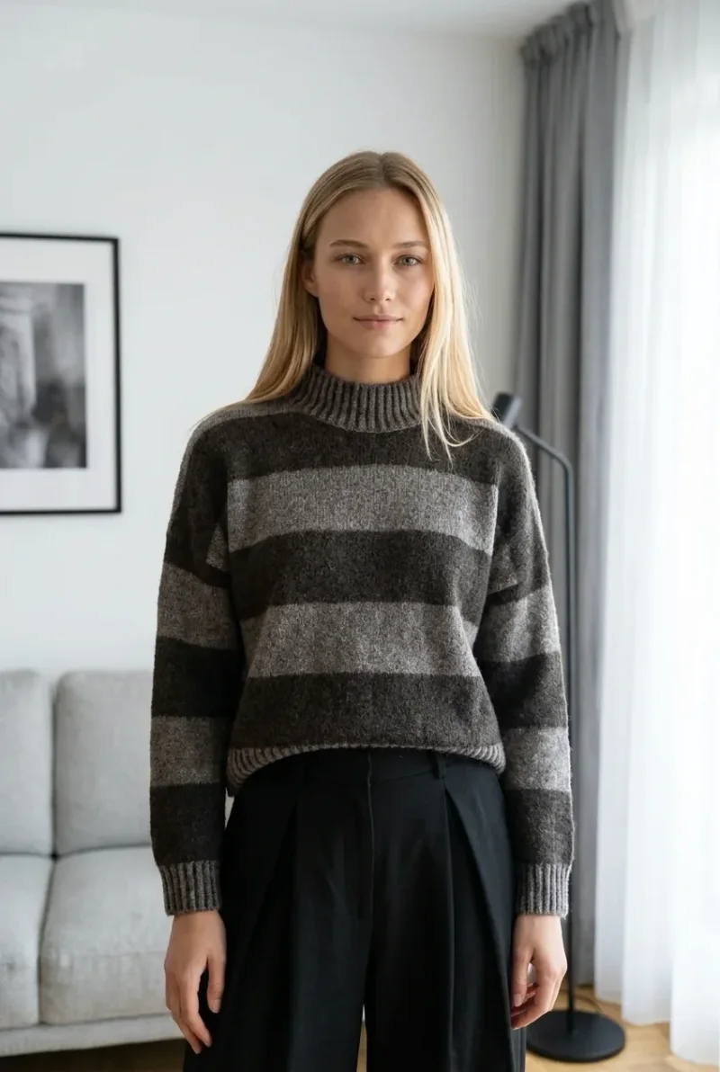 Pullover-Stripe
