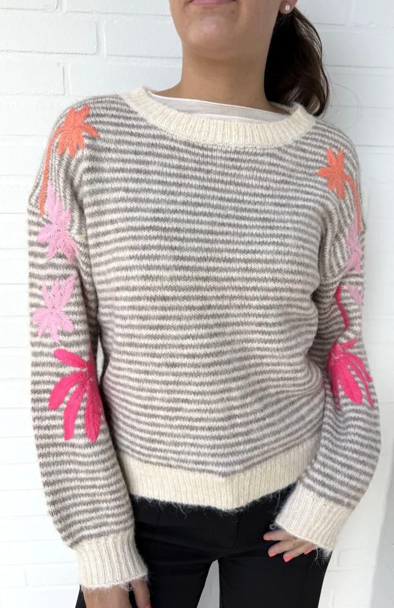 Pullover-Stickerei colour