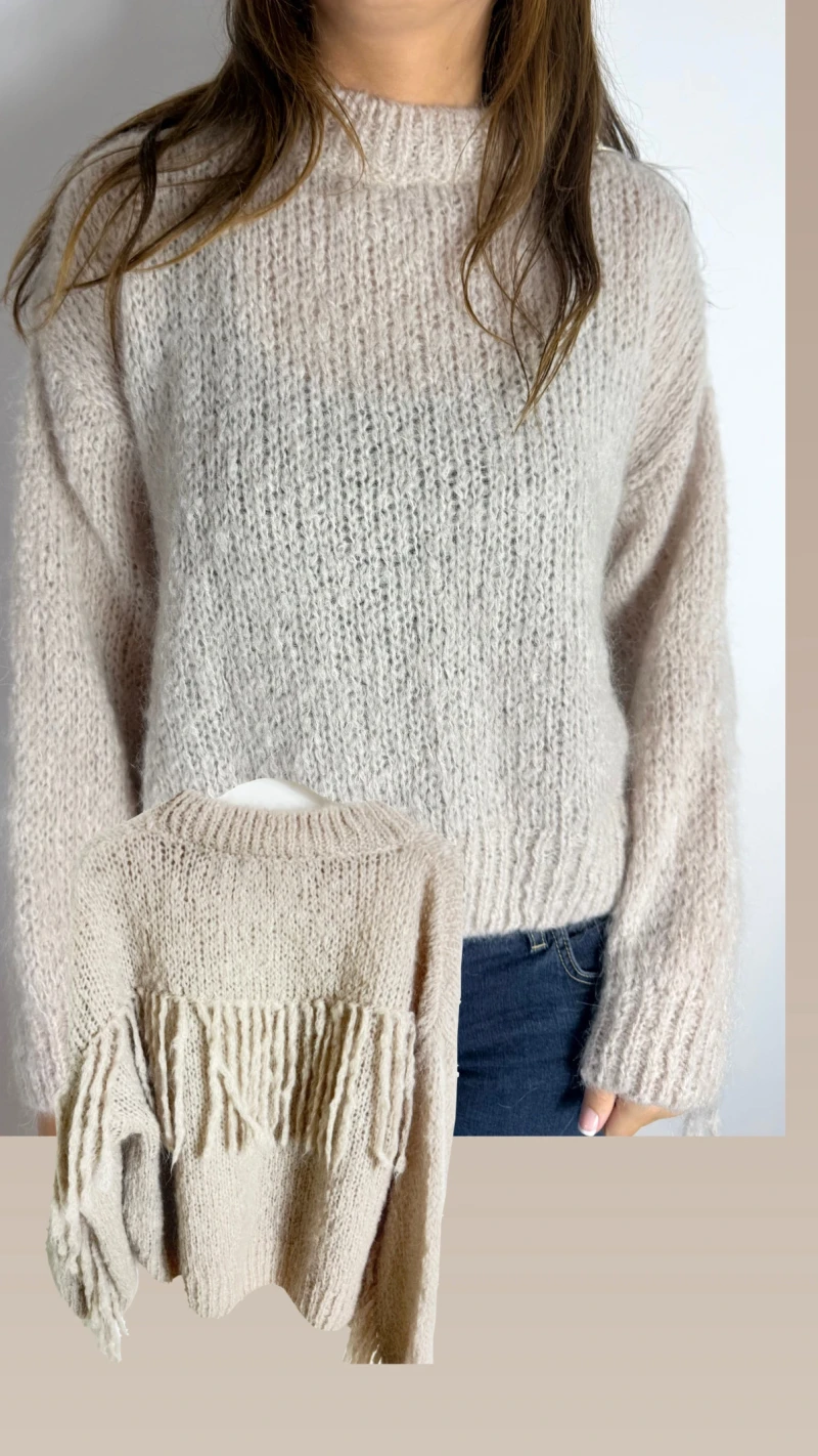 Pullover-Fransen