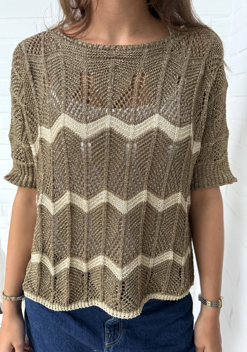 Pullover-Bronze