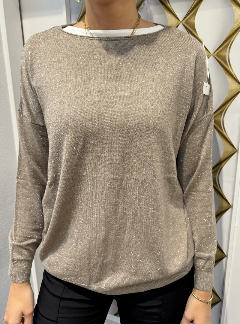 Pullover-Lurex