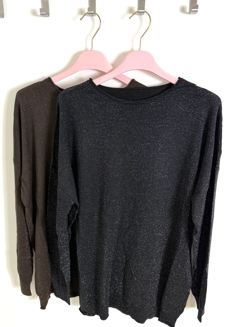 Pullover-Lurex