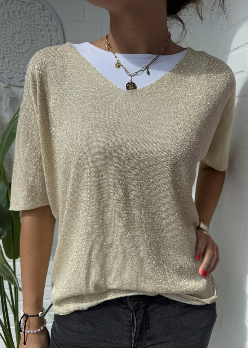 Pullover-Sylt Lurex
