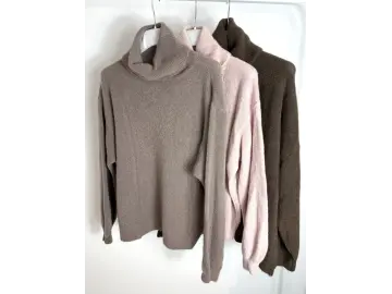 Pullover-Peru Rollkragen