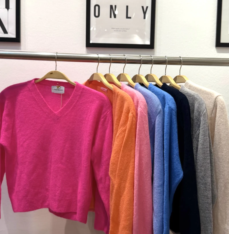 Pullover-Peru V langarm